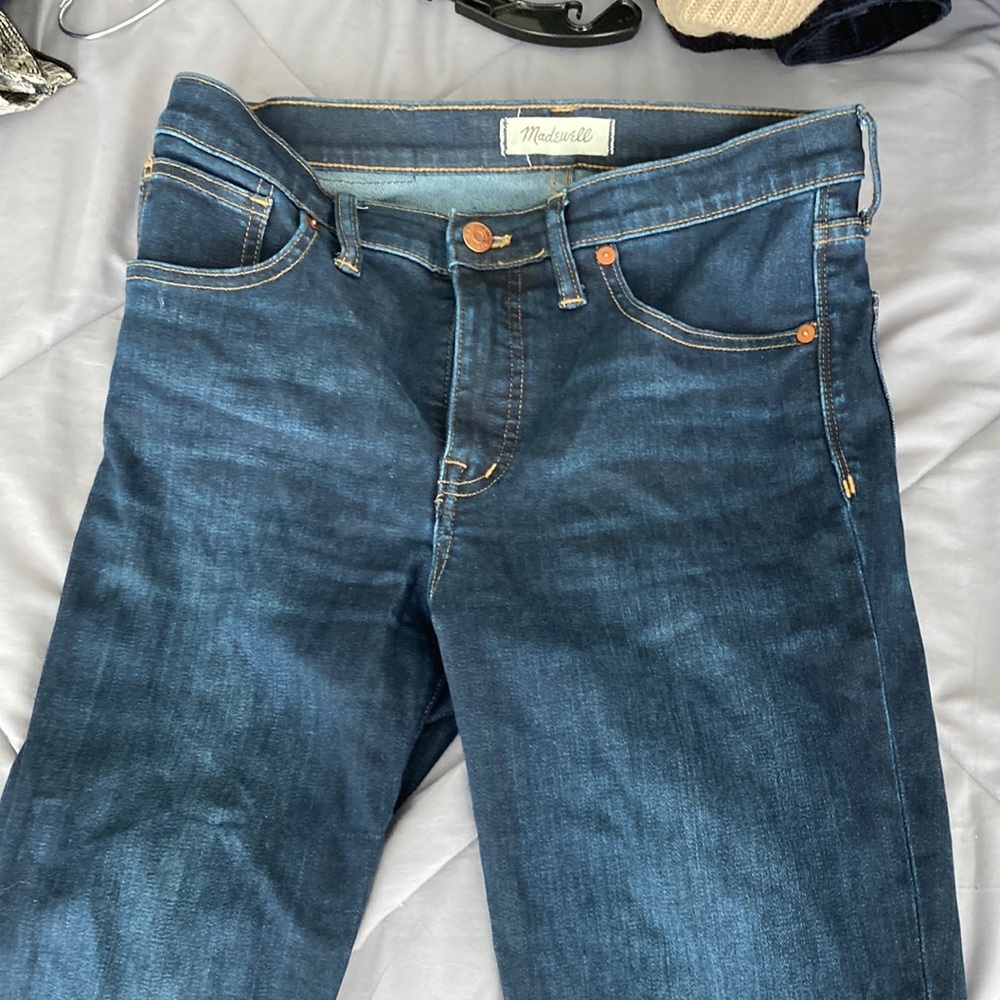 Madewell 9” skinny high rise 28T